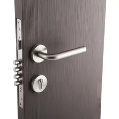 FIXSER - Cerradura embutida Cerradura de acceso Manilla Embutida Acero
