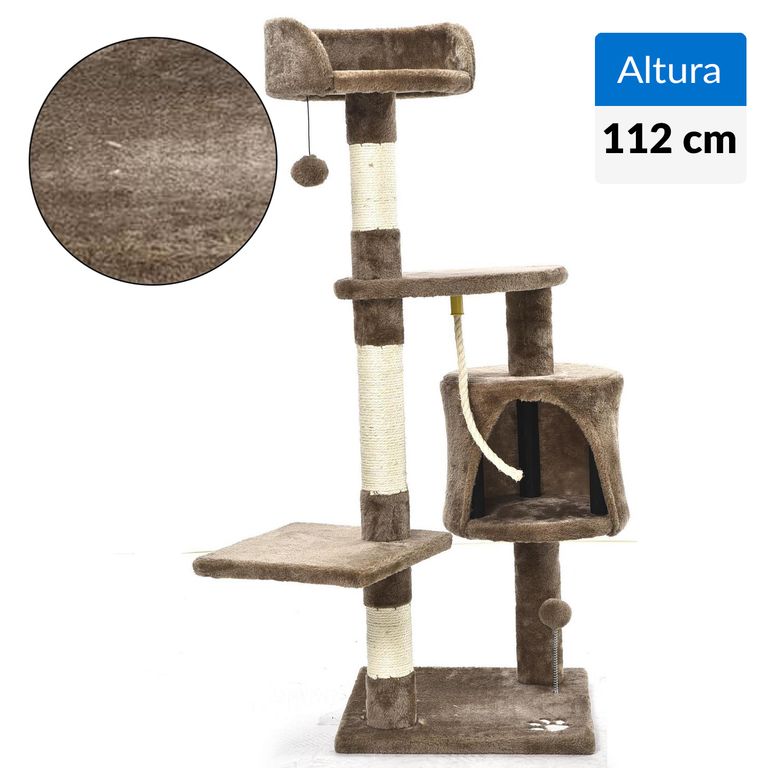 Rascador para gato 112 cm a $21.990