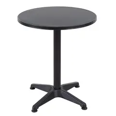 JUST HOME COLLECTION - Mesa red 60cm aluminio black