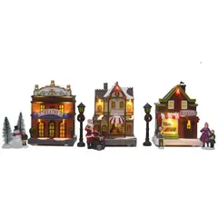 DEAR SANTA - Villa Casa iluminada 3 diseños surtidos