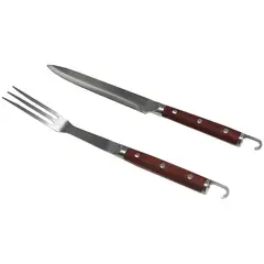 MR BEEF - Set cuchillo y tenedor parrilla