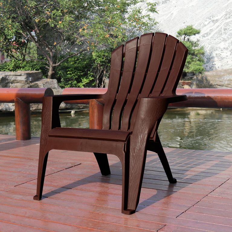Sillón Terraza resina chocolate
