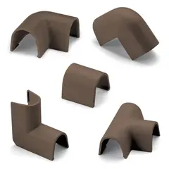 INOFIX - Surtido de Enlaces para Cablefix 5,5x5 mm Marrón