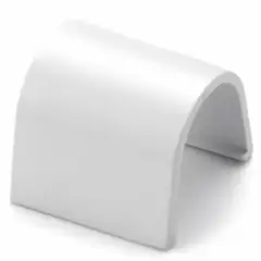 INOFIX - Enlace Recto para Cablefix 5,5x5 mm Blanco