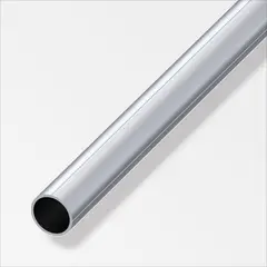 ALFER - Tubo redondo 23.5 mm plateado