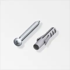 ALFER - Kit Tornillo y tarugo 45mm x 8