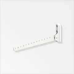 ALFER - Perchero 330 mm Aluminio Blanco