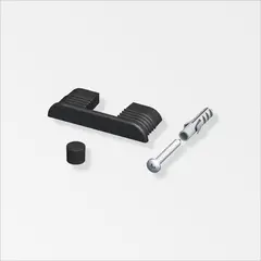 ALFER - Kit Montaje Riel a Pared Acero