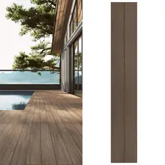PAMESA - Porcelanato 20x120 cm Tavir Deck Café 1.44 m2