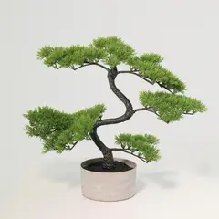 JUST HOME COLLECTION - Planta Artificial Bonsai 45 cm Verde