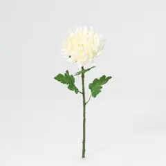 JUST HOME COLLECTION - Vara Flor Artificial Crisantemos 55 cm Crema