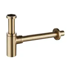 SENSI DACQUA - Sifón botella dorado 1-1/4x32