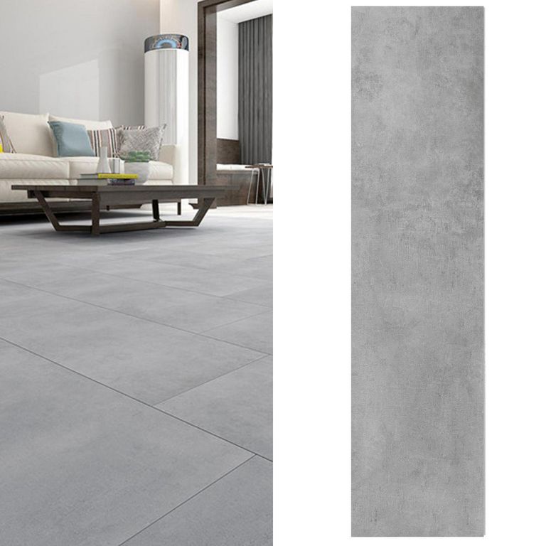 SPC Piso Vinílico 4 mm 30.5x122 cm CONCRETE Gris 2.6 m2