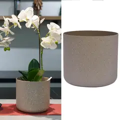 JUST HOME COLLECTION - Macetero Denver de Plástico 16x15 cm Beige