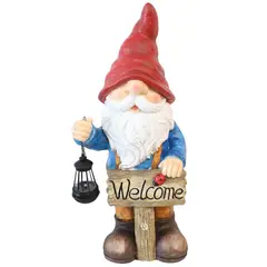 JUST HOME COLLECTION - Figura decorativa duende solar 73 cm