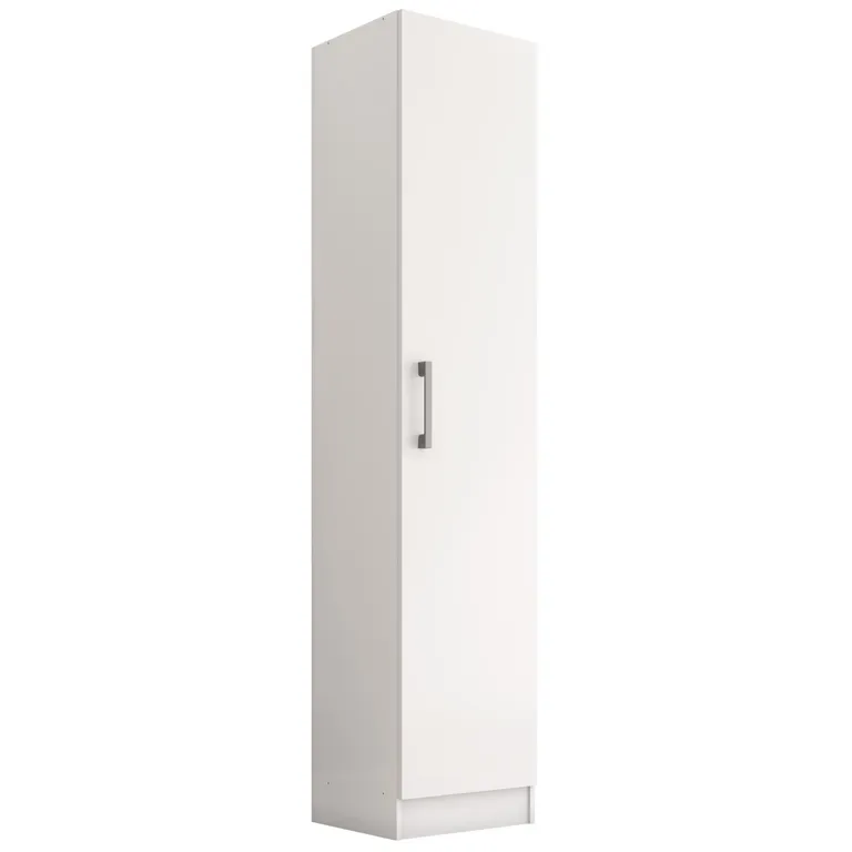 Mueble Utilero 1 puerta Blanco 161x35x32 cm
