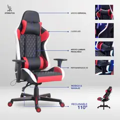 JUST HOME COLLECTION - Silla Escritorio Gamer Pro Gaby