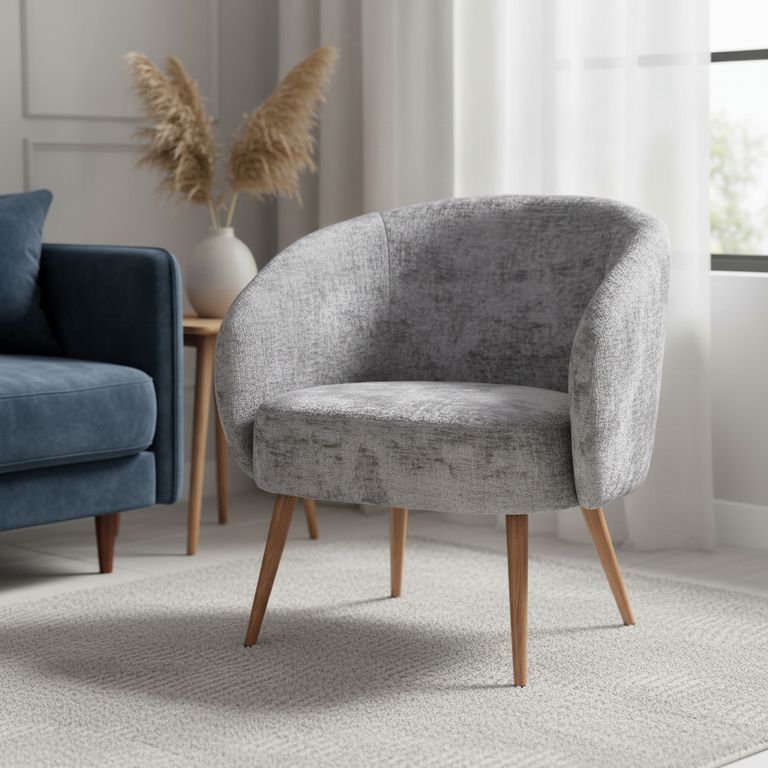 Poltrona Perma Gris 73x68x70 cm