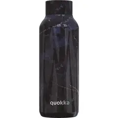 QUOKKA - Botella inox mármol 510 ml negra