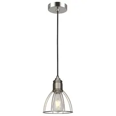 JUST HOME COLLECTION - Lámpara Colgante Metal Gris