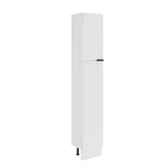 JUST HOME COLLECTION - Mueble de cocina despensa blanco dos puertas