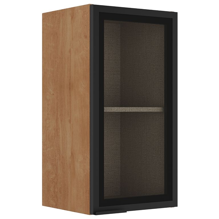Mueble de cocina mural 1 puerta vidrio