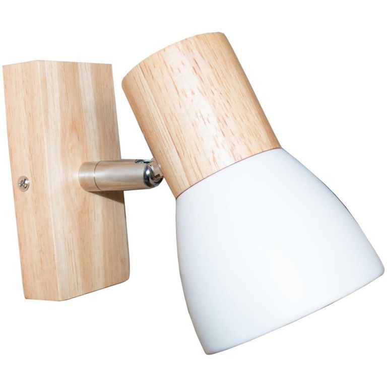 Aplique Suizo Madera Blanco