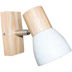 JUST HOME COLLECTION - Aplique Suizo Madera Blanco