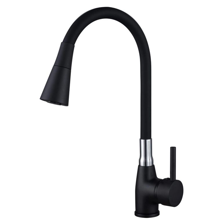 Llave Monomando Iris Negro