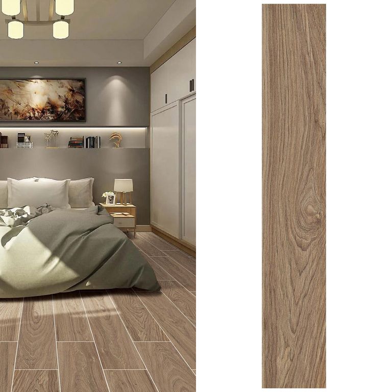 Porcelanato 20x120 cm Ribe Café 1.2 m2