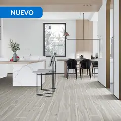 HOLZTEK - Porcelanato 20x120 cm Oslo Café 1.2 m2