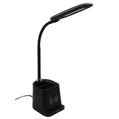 JUST HOME COLLECTION - Lámpara Escritorio Led Org Negro