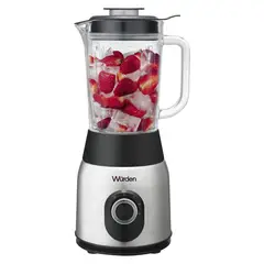 WURDEN - Licuadora 1.5 Litros Acero inoxidable; Negro Titanio