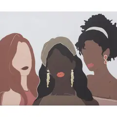 JUST HOME COLLECTION - Canvas Lady Vintage 50x40 cm