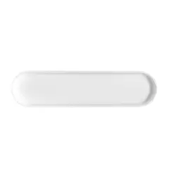 JUST HOME COLLECTION - Plato Ovalado 30 cm Porcelana Berger Blanco