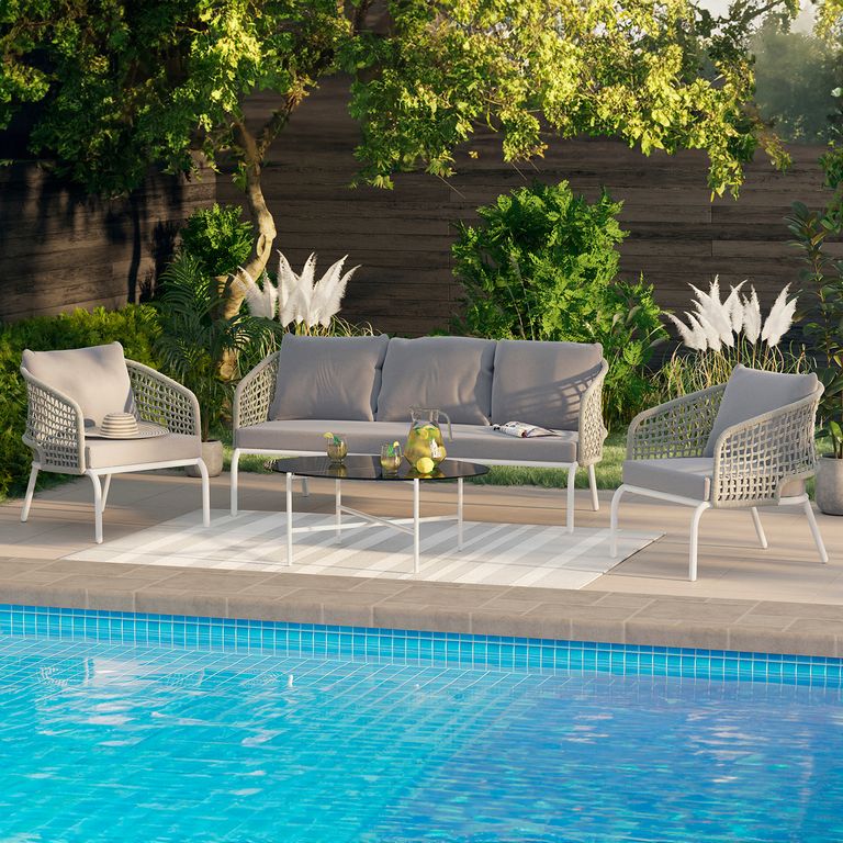 Juego de Terraza Living Montreal 5 Personas
