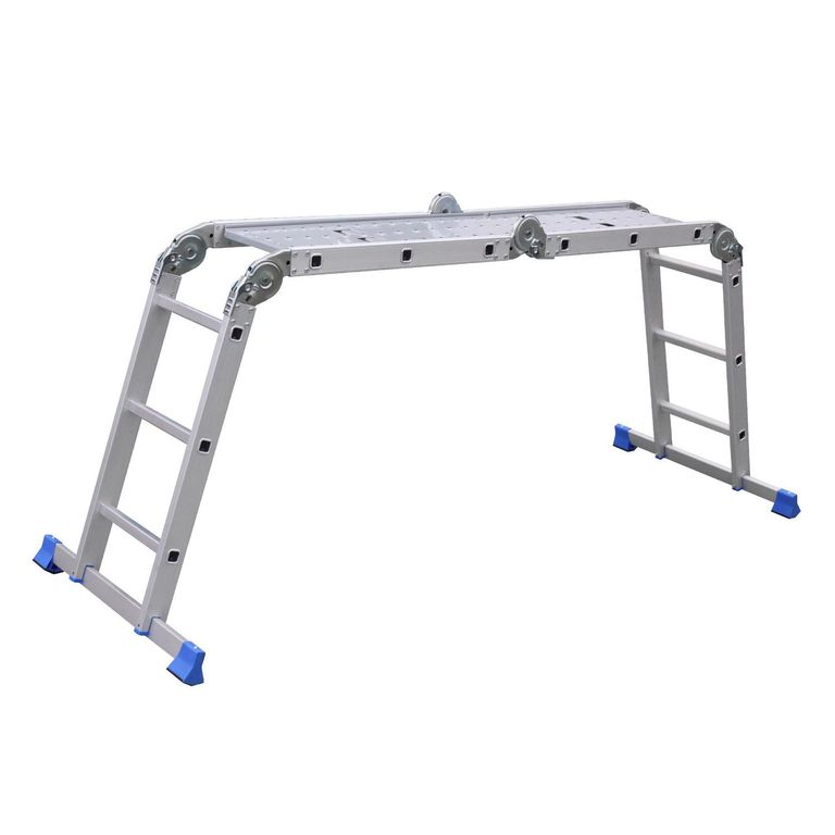 Plataforma escala Articulada Aluminio 0.89 m 3 Peldaños