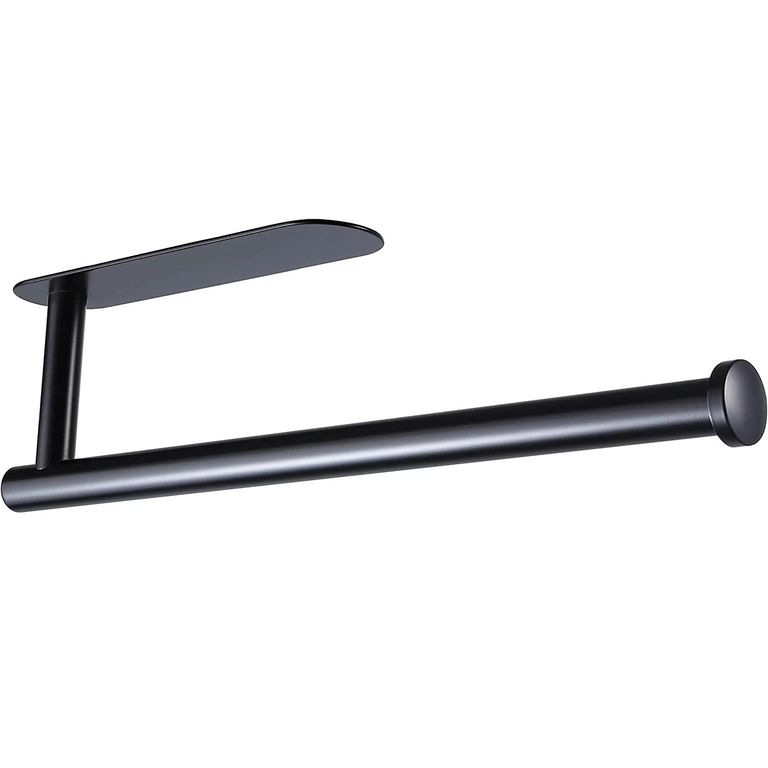 Portapapel Cocina Adhesivo Negro