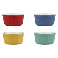 JUST HOME COLLECTION - Juego de 4 Moldes Colores Surtidos