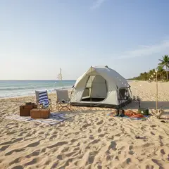 KLIMBER - Carpa armado automático 895912 8 Personas Beige