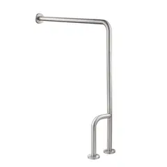 SENSI DACQUA - Barra Seguridad Fija Acero de Piso a Muro