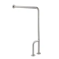 SENSI DACQUA - Barra Seguridad Fija Acero de Piso a Muro