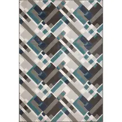 JUST HOME COLLECTION - Alfombra Floyd 200x285 cm Multicolor