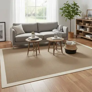 JUST HOME COLLECTION - Alfombra Yute 200x290 cm Yute Natural