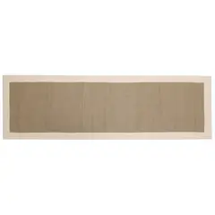 JUST HOME COLLECTION - Alfombra Pasillo Yute 60x200 cm Natural