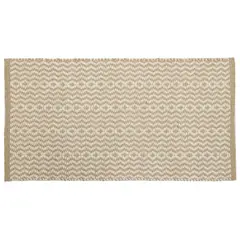JUST HOME COLLECTION - Bajada de Cama Lana 60x110 cm Yute Natural