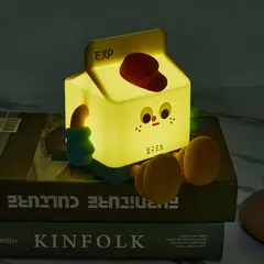 JUST HOME COLLECTION - Lámpara Led Leche Blanco 13x12.5 cm