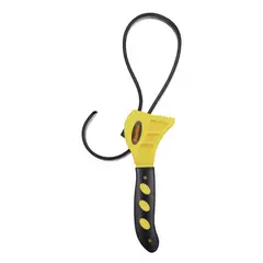 BAUKER - Llave inglesa con correa de goma