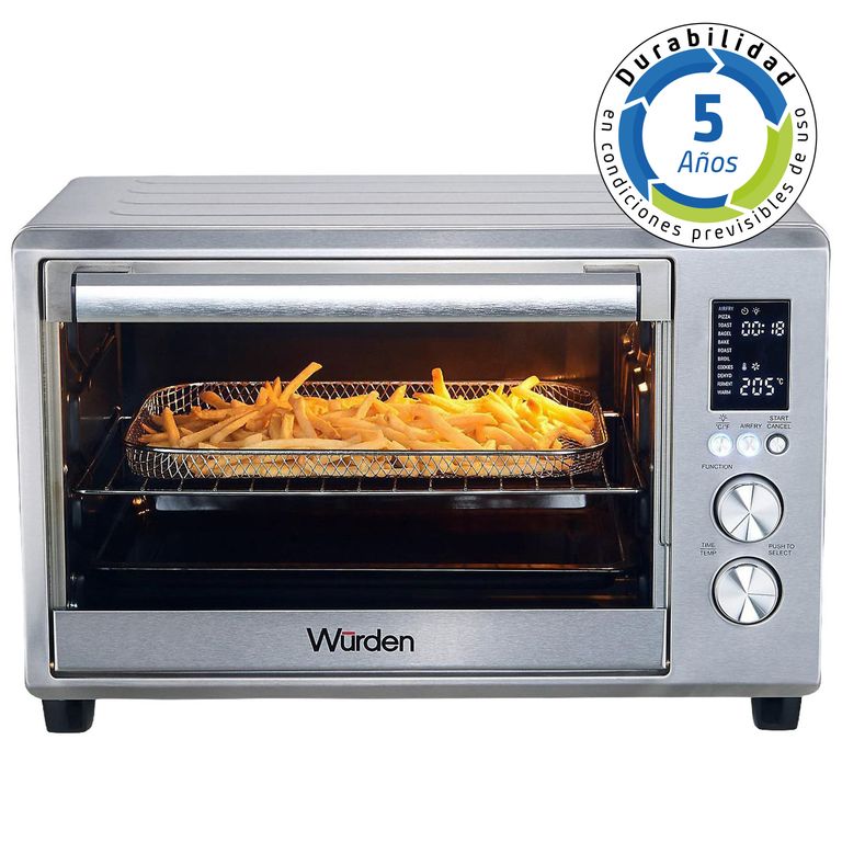 WURDEN Horno Eléctrico 32 Litros WOV-LUFT32-CL