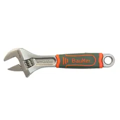 BAUKER - Llave inglesa 8" acero